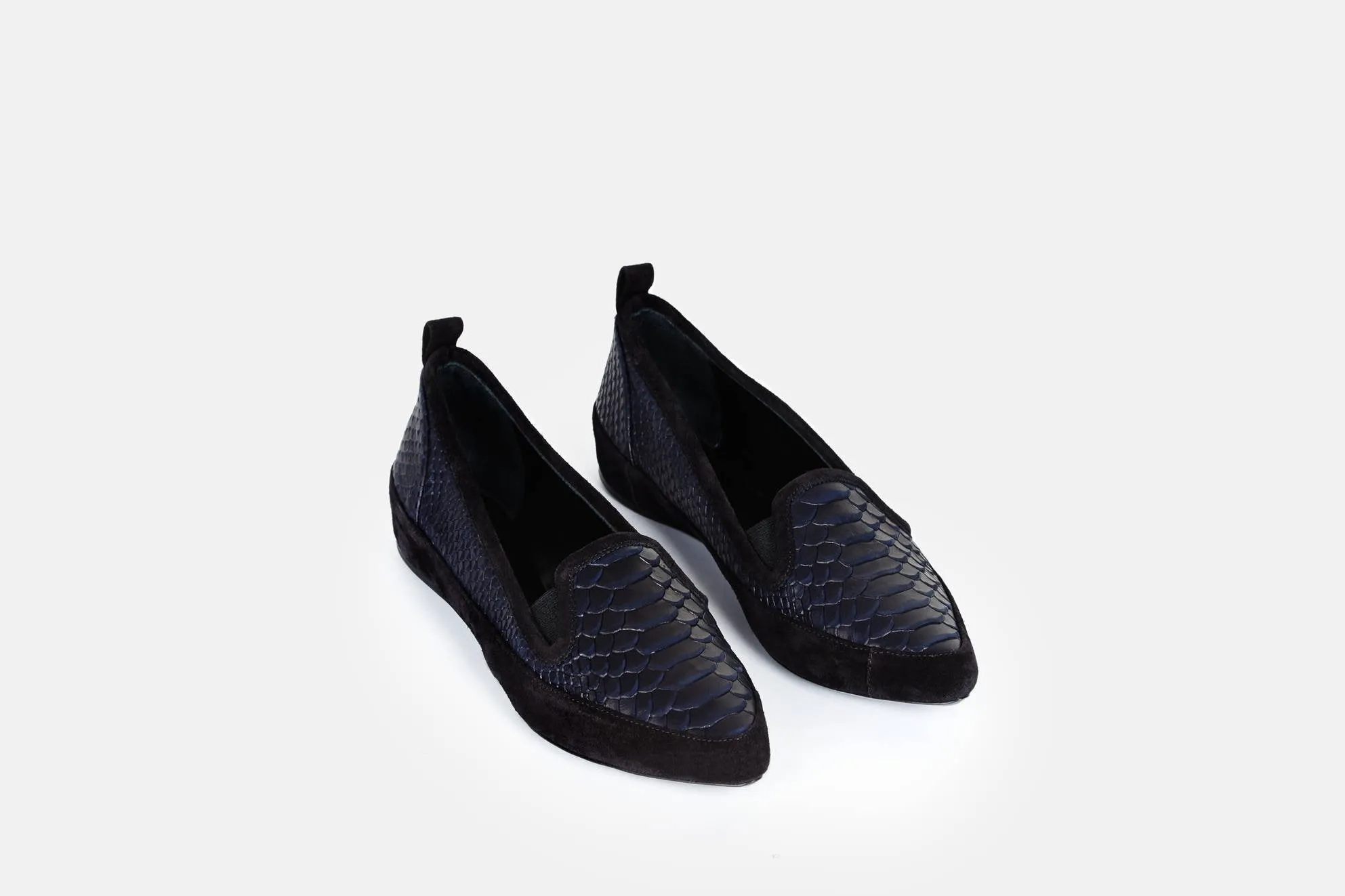 Slip-On - Black/Navy