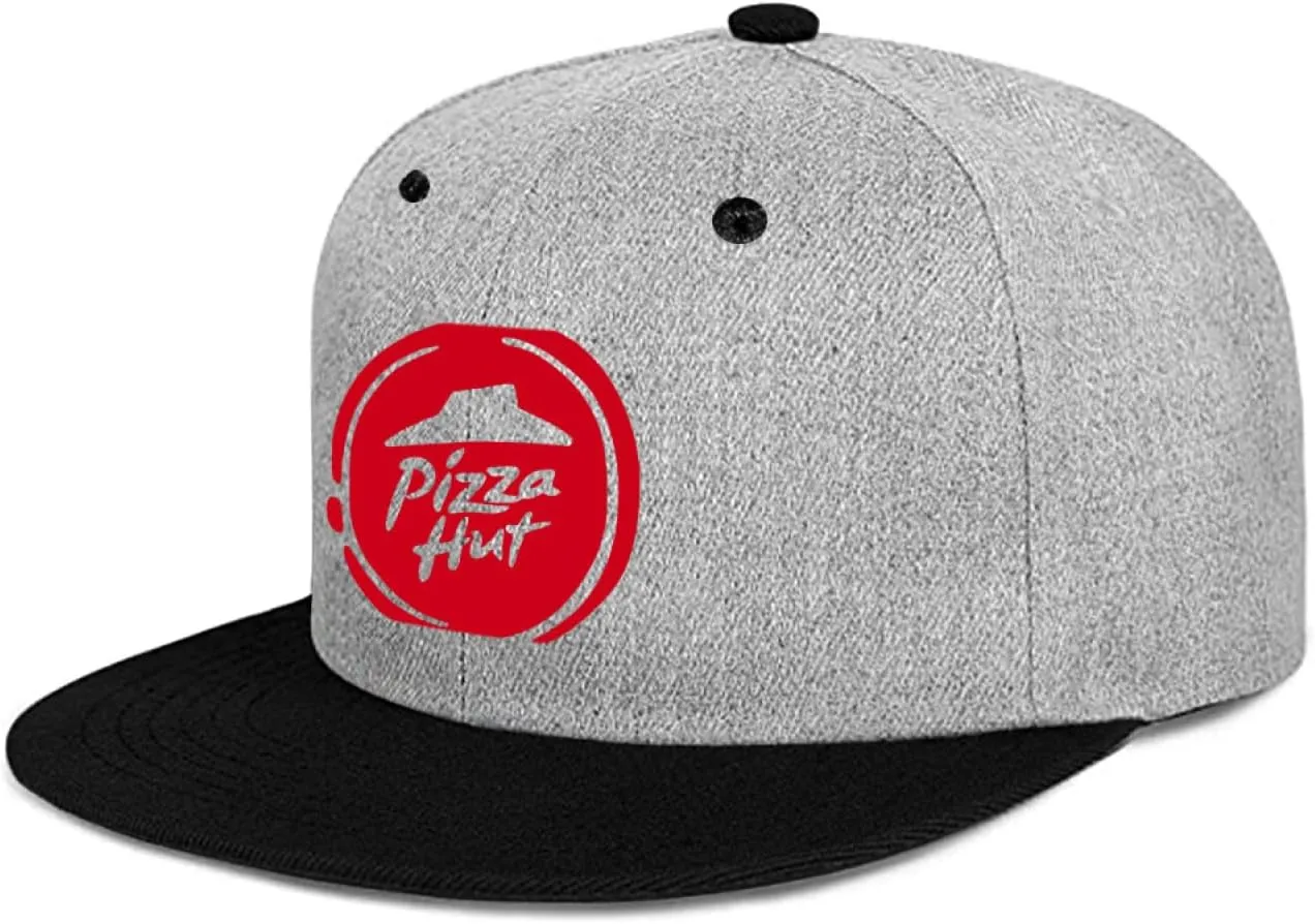 Snapback Hat Cap Hip Hop Style Flat Bill Blank Solid Color Baseball Cap Men Women - Classic Adjustable Plain Hat