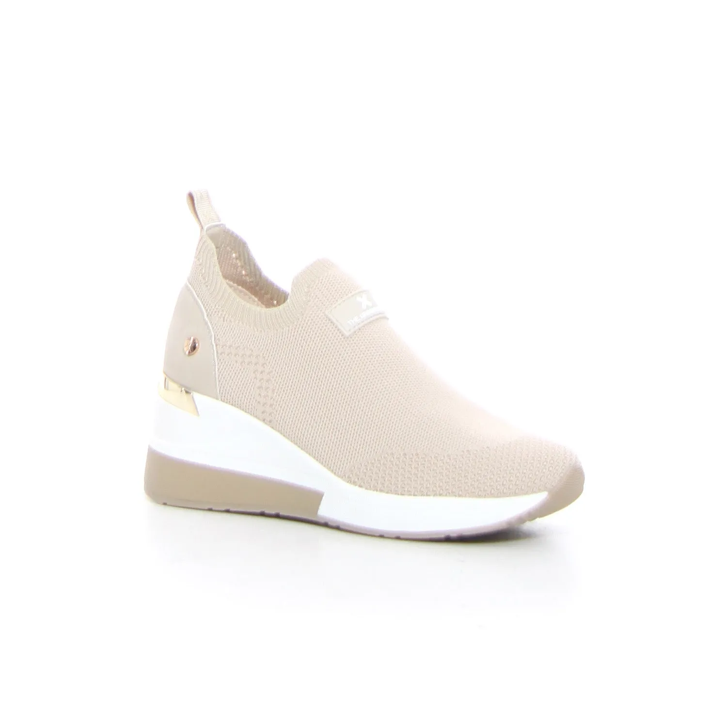 Sneaker slip on con zeppa