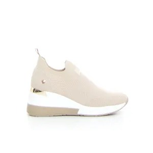 Sneaker slip on con zeppa