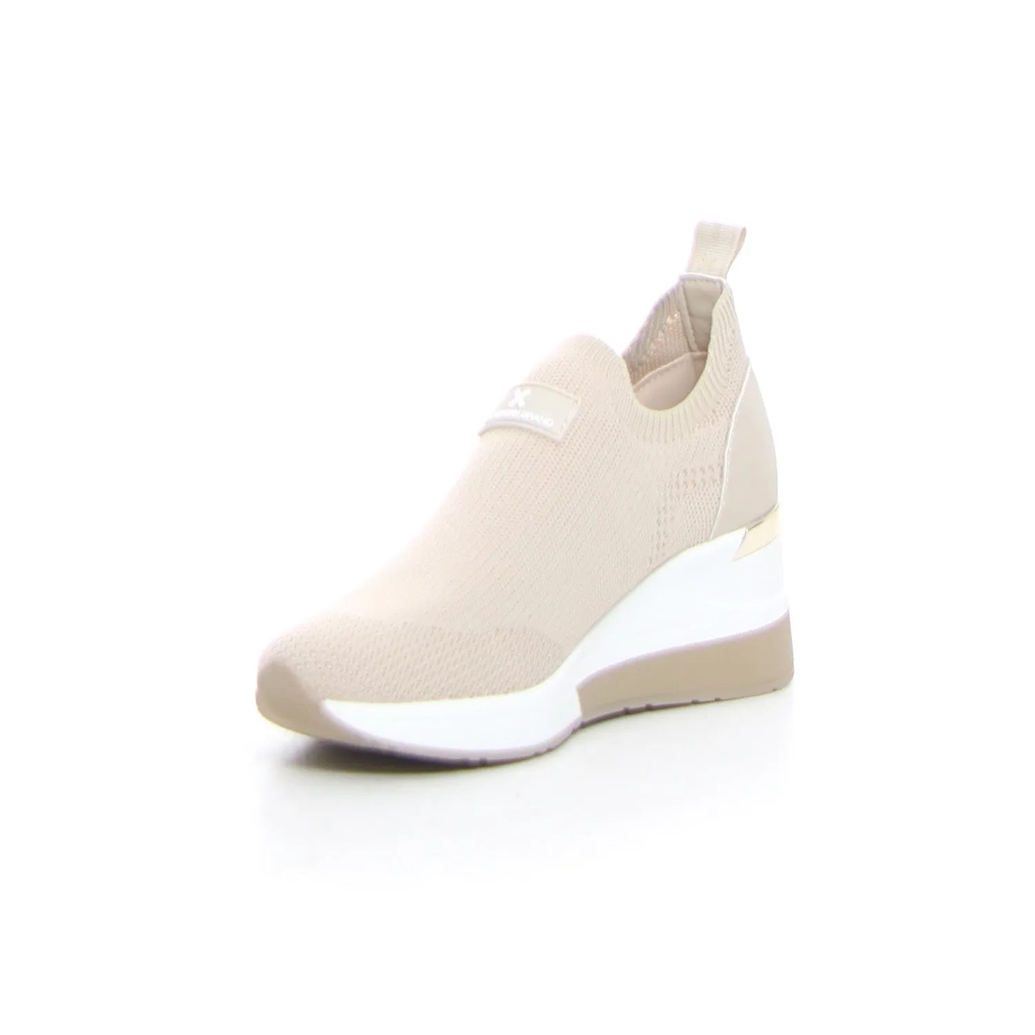 Sneaker slip on con zeppa