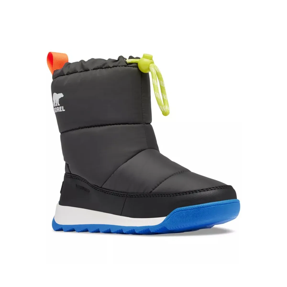 Sorel Kid's Whitney II Plus Puffy Jet/Black Waterproof