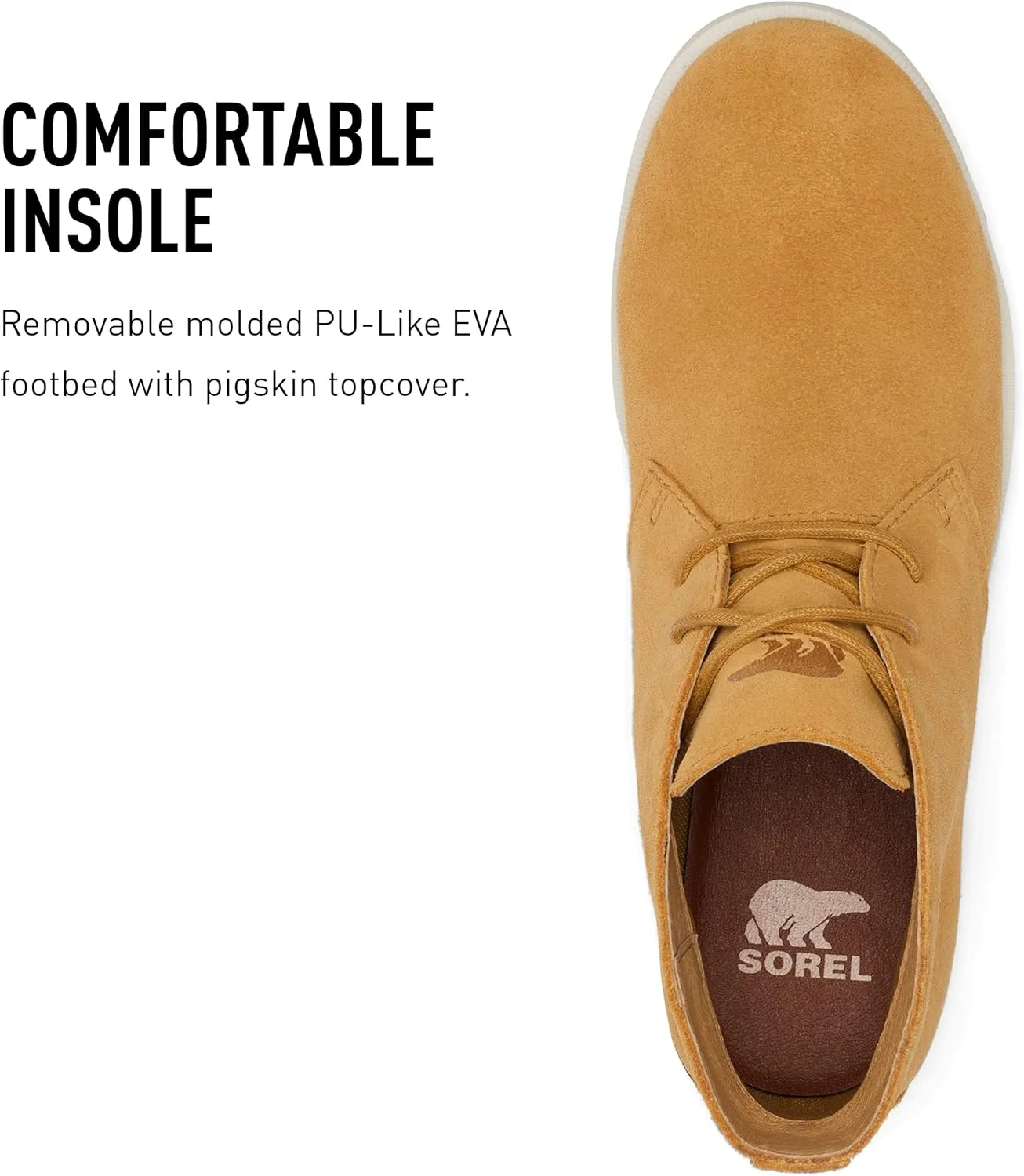 Sorel Men's Kezar Chukka WP Boot — Waterproof Leather Rain Boot