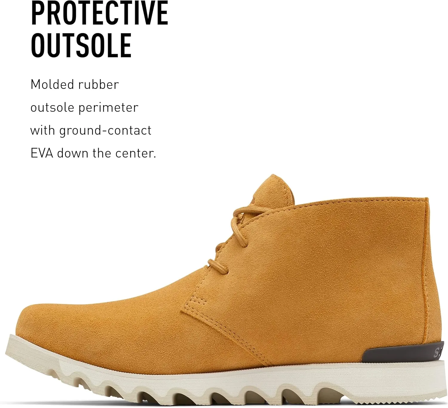 Sorel Men's Kezar Chukka WP Boot — Waterproof Leather Rain Boot