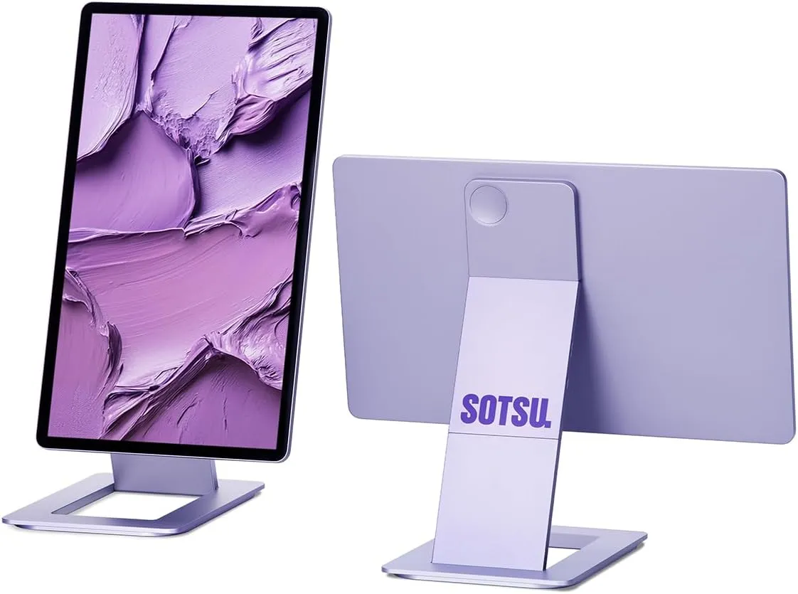SOTSU FlipAction Touch 14" Premium Portable Monitor SFA14TCLL | FHD IPS Pivoting Dual Laptop Screen | Touchscreen for Cellphone, Gaming, and Travel | PC, Chrome, Android, DeX Compatible