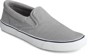 Sperry Mens Footwear Men's Striper II Slip On Sneaker, SW Grey, 11.5 Wide