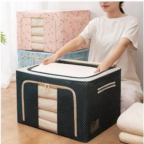 Storage Bag colour) Capacity Organizer.(random Specialized options Foldable Global express Large