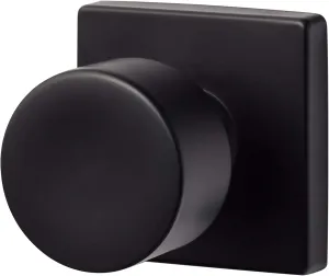 Sure-Loc Hardware BG100-SQ FBL Bergen Square Dummy Knob, Flat Black