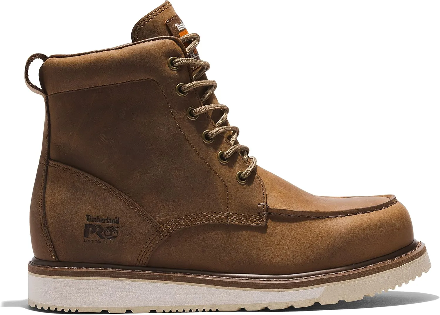 Timberland PRO Unisex-Adult Pro Wedge 6 Inch Moc Soft Toe Industrial Work Boot