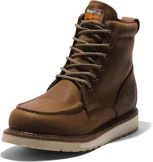 Timberland PRO Unisex-Adult Pro Wedge 6 Inch Moc Soft Toe Industrial Work Boot