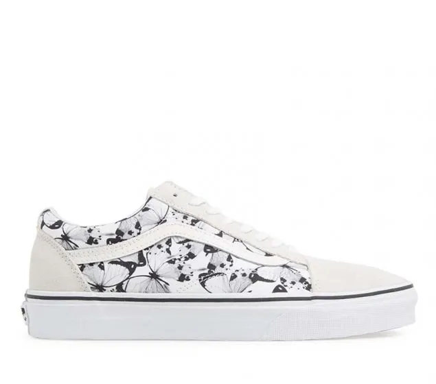 TRUE | | VANS High-efficiency (BUTTERFLY) WHITE BLACK Virtual OLD SKOOL