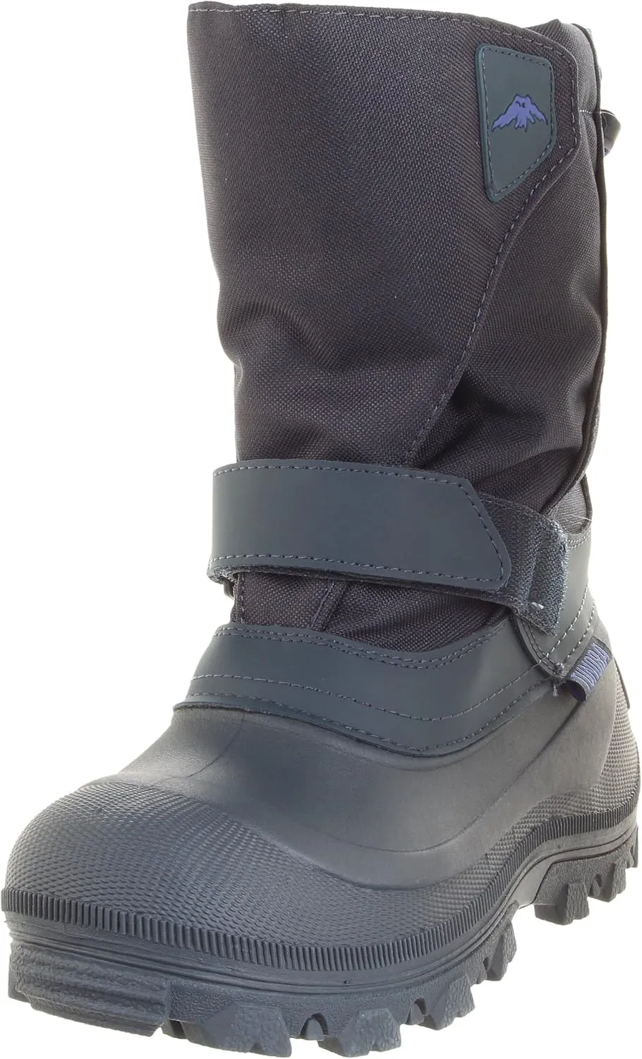 Tundra Girls Quebec, Watter Resistant Child Winter Boots, Navy, 5 Wide Little Kid
