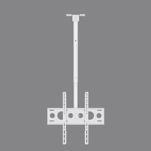 TV Stand Ceiling TV Mount, Full Motion Hanging TV Mount Bracket for 32-50 Inch Flat and Curved TVs Up to 40kg/88lbs, Expansion Screw Fixing,0.51.5m ()