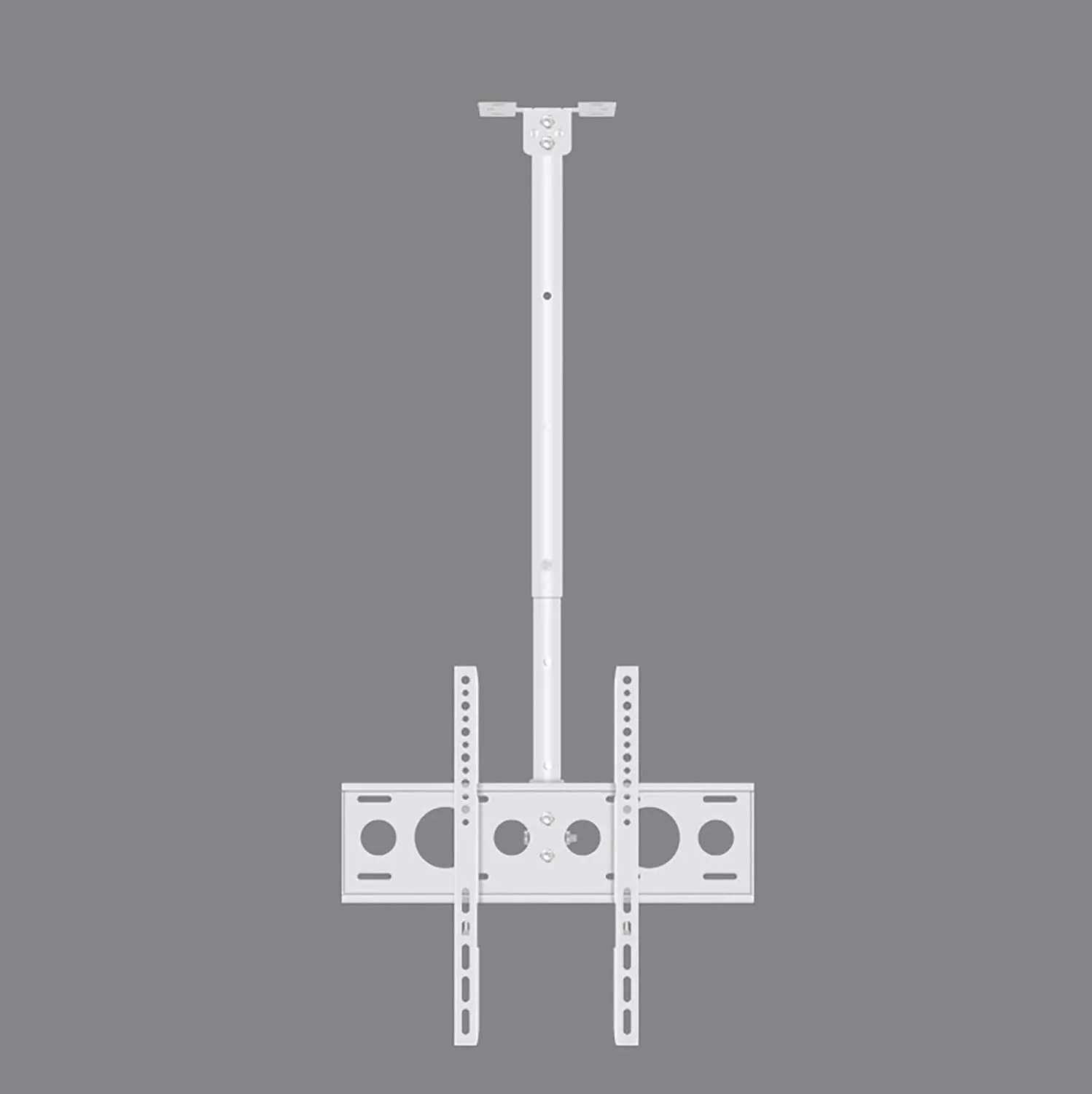 TV Stand Ceiling TV Mount, Full Motion Hanging TV Mount Bracket for 32-50 Inch Flat and Curved TVs Up to 40kg/88lbs, Expansion Screw Fixing,0.51.5m ()