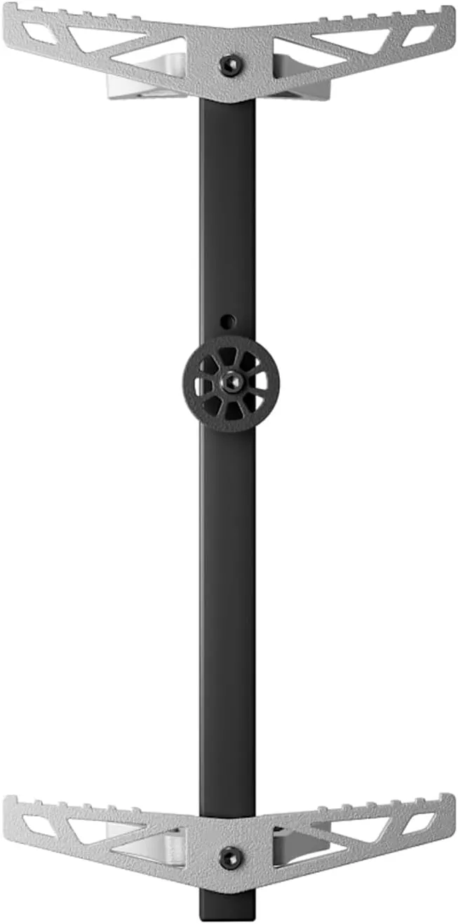 UIIHUNT Climbing Sticks, Lightweight Cast Aluminum Non-Slip Tree Climbing Sticks for Hunting, Durable 17" Hunting Climbing Steps with Climbing Straps, Fold Up Steps, Boot Grabbing Grooves