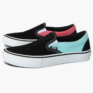 Vans Slip-on Asymmetry Black Blue Rose