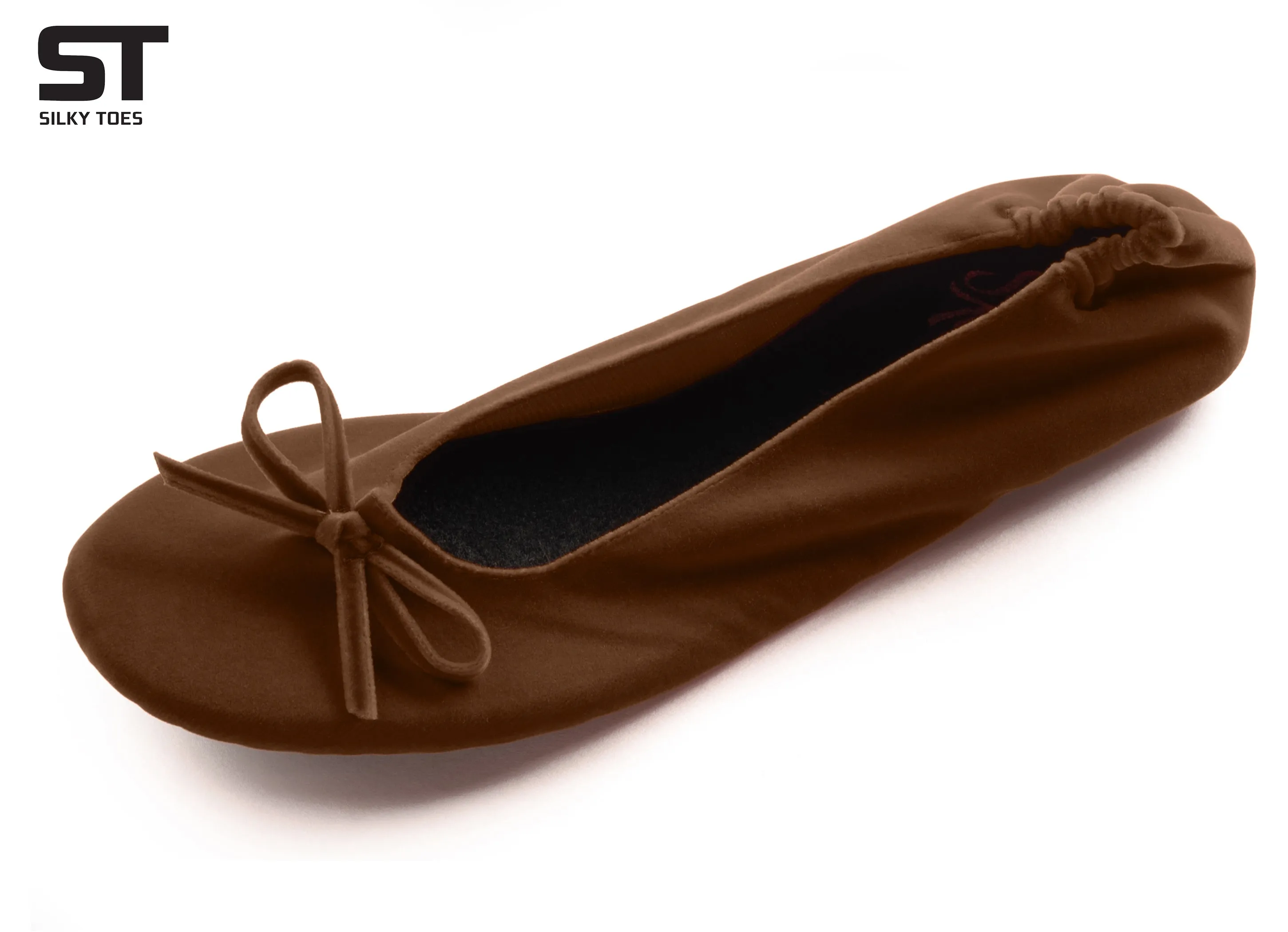 Velvet Ballet Flats Foldable Flats Women's Shoes