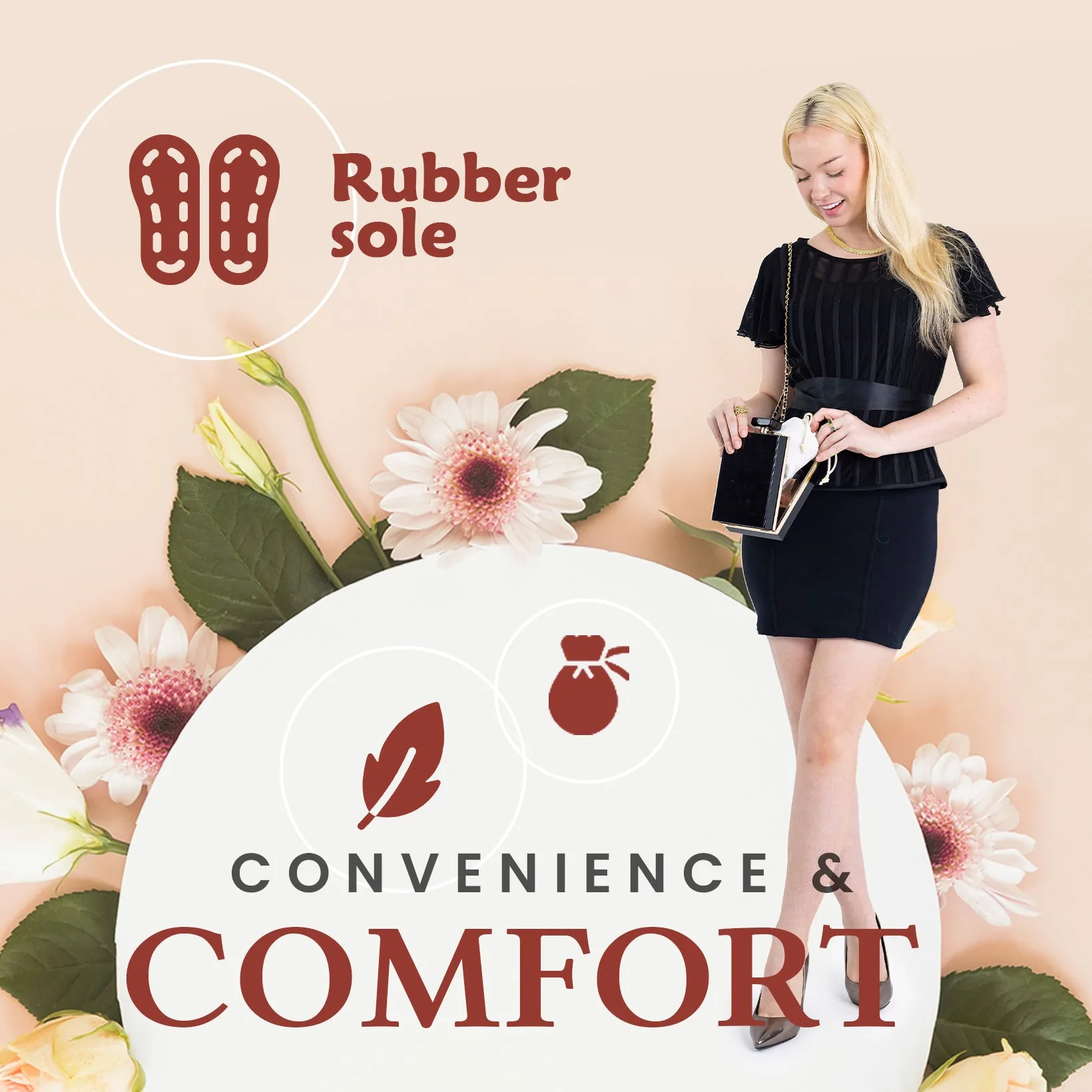 Velvet Ballet Flats Foldable Flats Women's Shoes