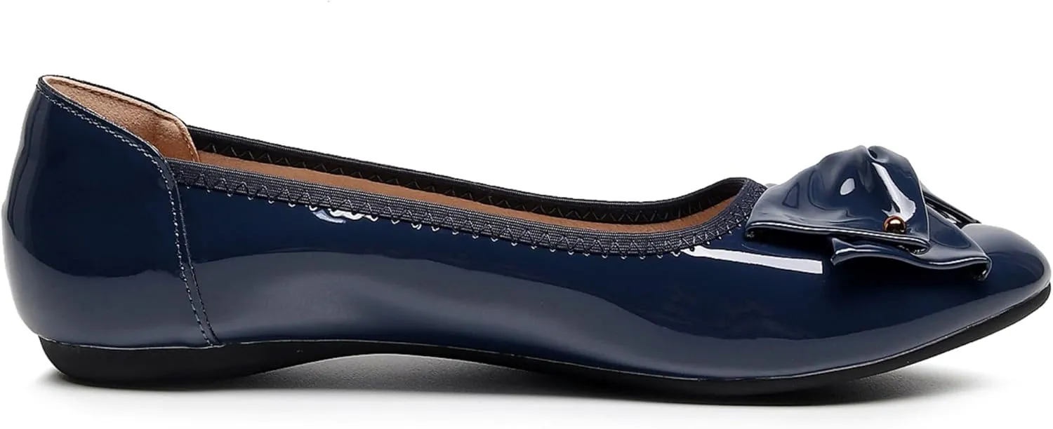 VenusCelia Women's Bows Dance Flats Shoes