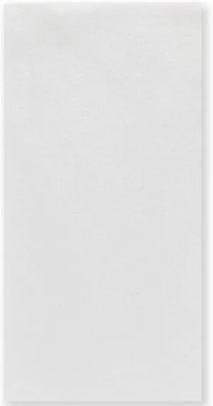 Vietri Papersoft Napkins Bianco Solid Guest Towels, 50-Pack Spunlace Table/Bathroom Hand Towels