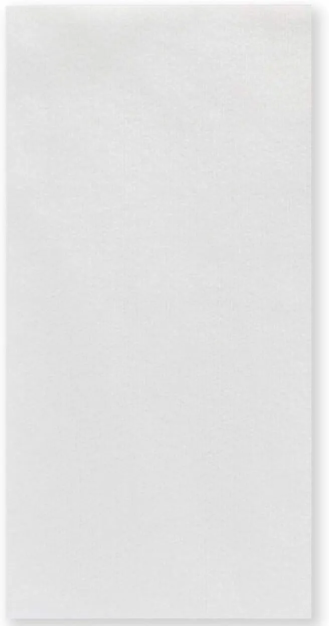 Vietri Papersoft Napkins Bianco Solid Guest Towels, 50-Pack Spunlace Table/Bathroom Hand Towels