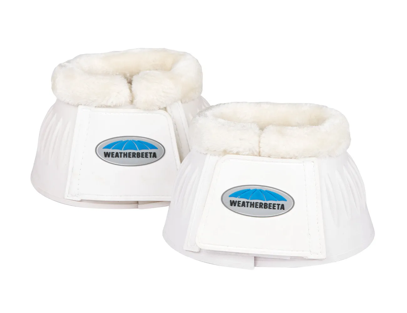 Weatherbeeta Fleece Trim Rubber Bell Boots