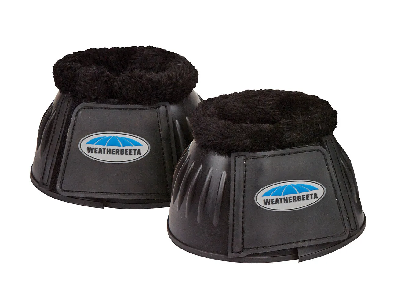Weatherbeeta Fleece Trim Rubber Bell Boots