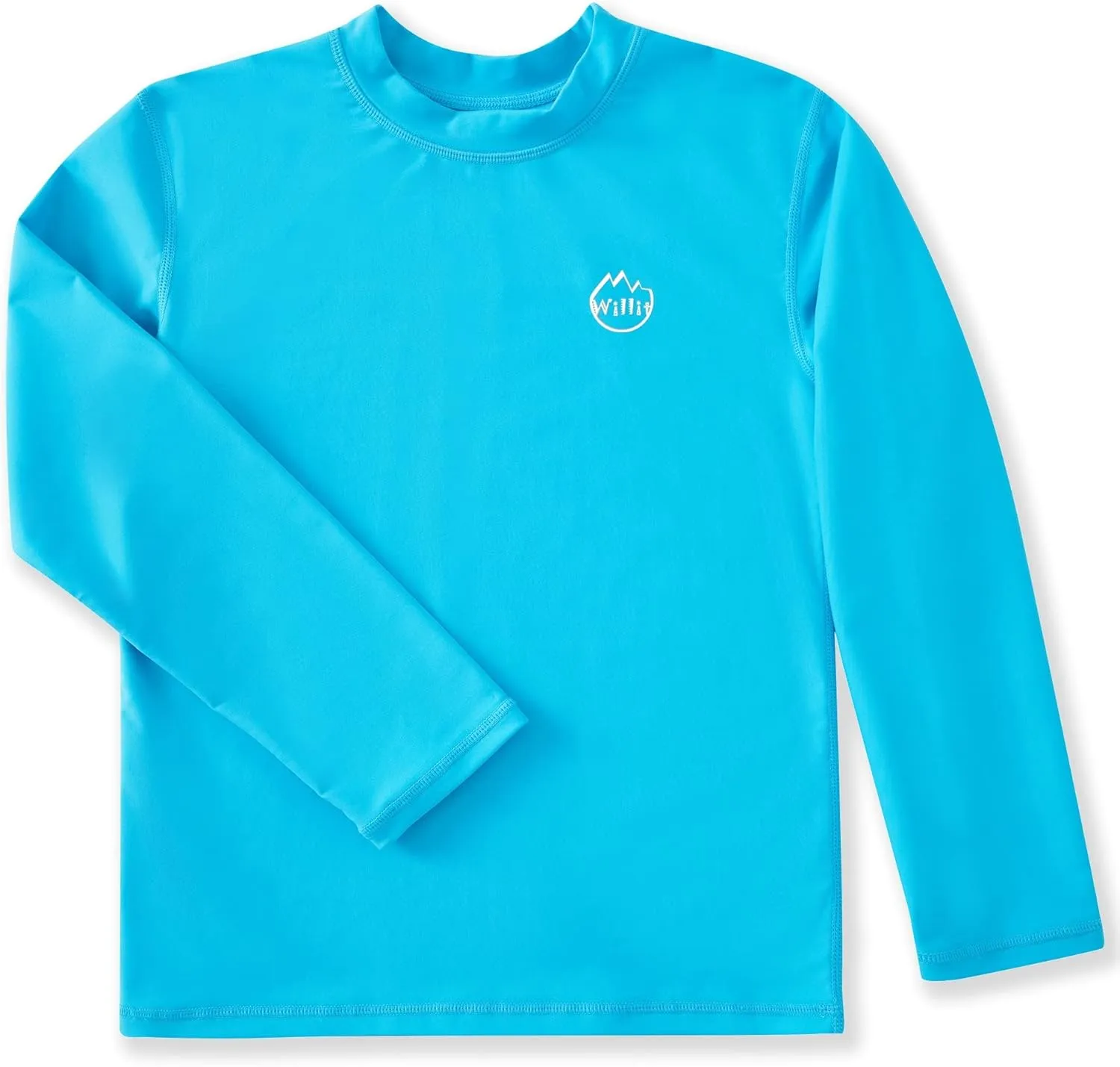 Willit Boys Rash Guard Swim Shirt Baby/Toddler Long Sleeve UPF 50  Sun Protection SPF Quick Dry Shirt