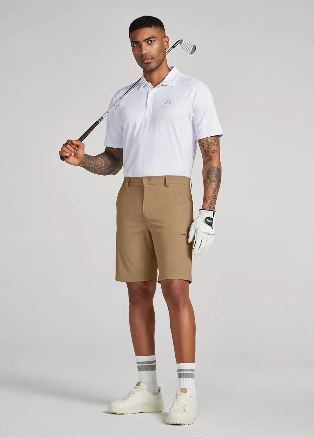 Willit Men's Golf Shorts Stretch Dress Shorts Cargo Quick Dry Athletic Casual Shorts with Pockets 7" 9" 11"