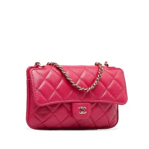 with Chain Tote Foldable Quilted Wholesale pricing Chanel Printed Pink Caviar Varied selection Fabric