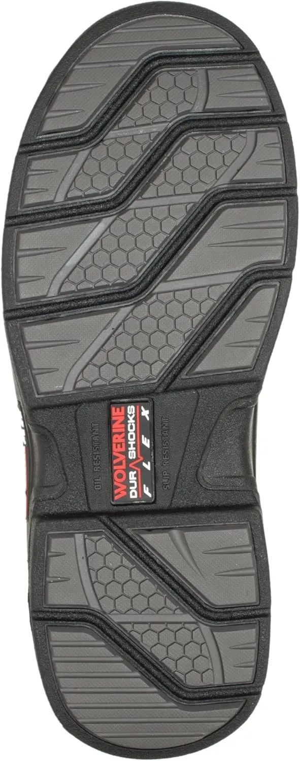 Wolverine Men's Raider Durashocks 6" Waterproof Composite Toe Met Guard Construction Boot