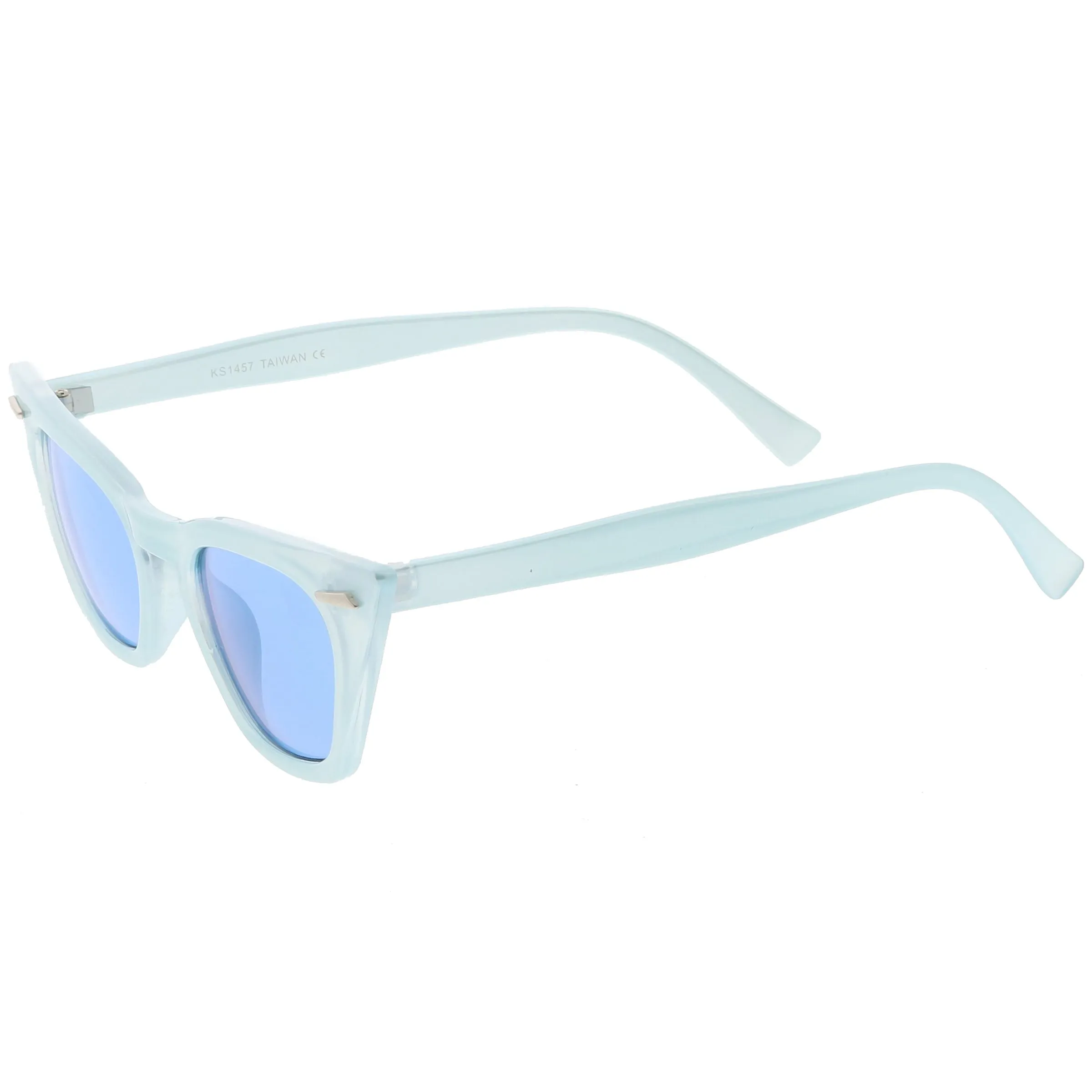 Women's Color Tone 90's Small Cat Eye Sunglasses C563