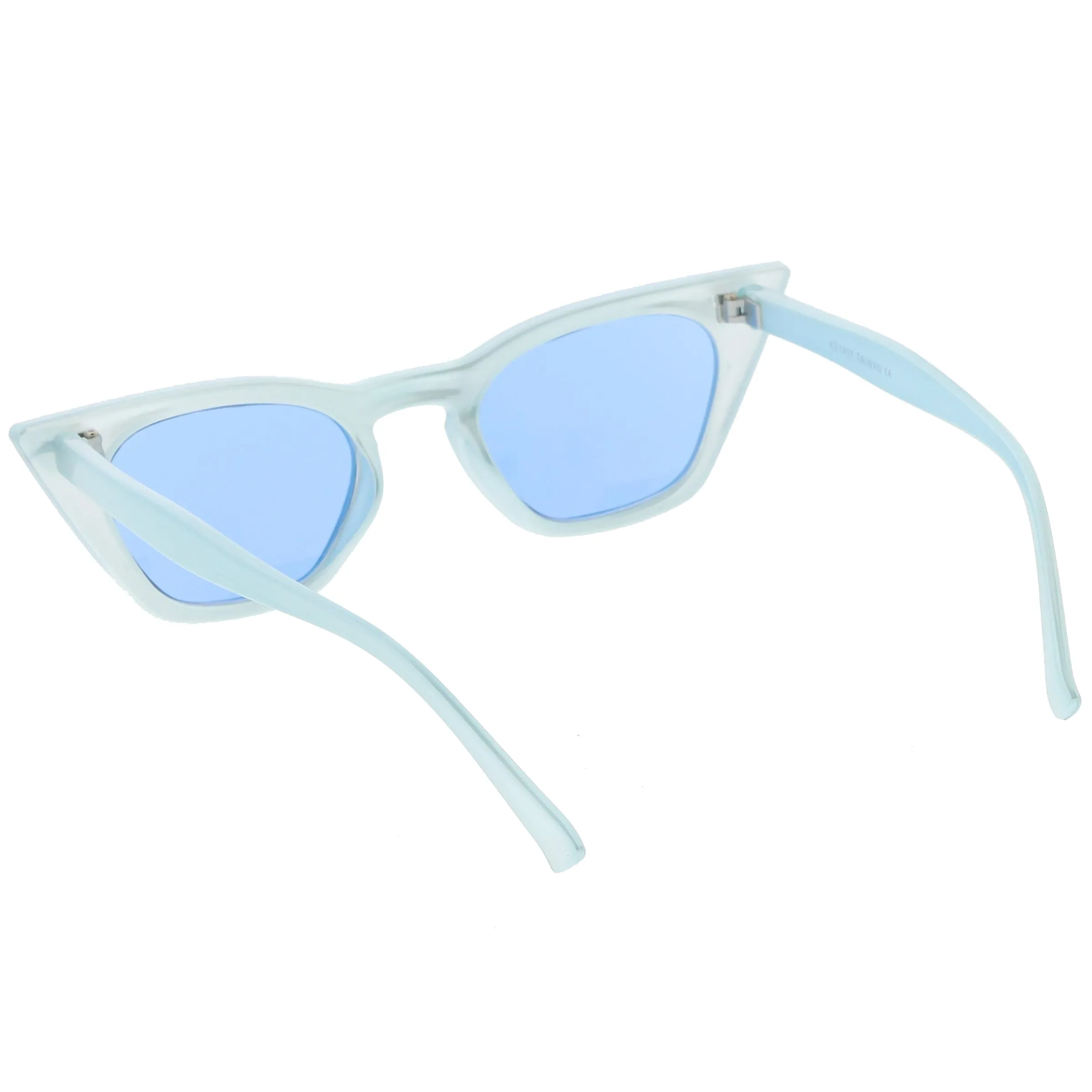 Women's Color Tone 90's Small Cat Eye Sunglasses C563