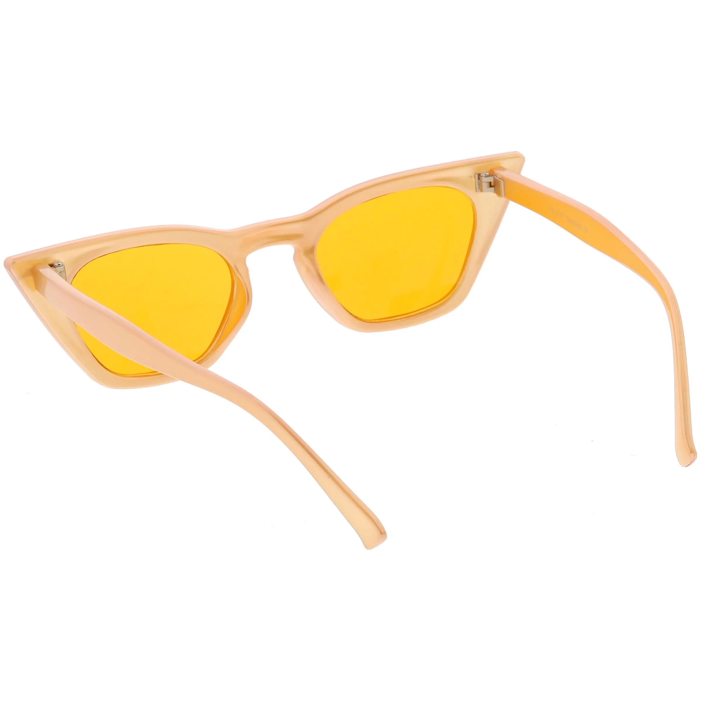 Women's Color Tone 90's Small Cat Eye Sunglasses C563