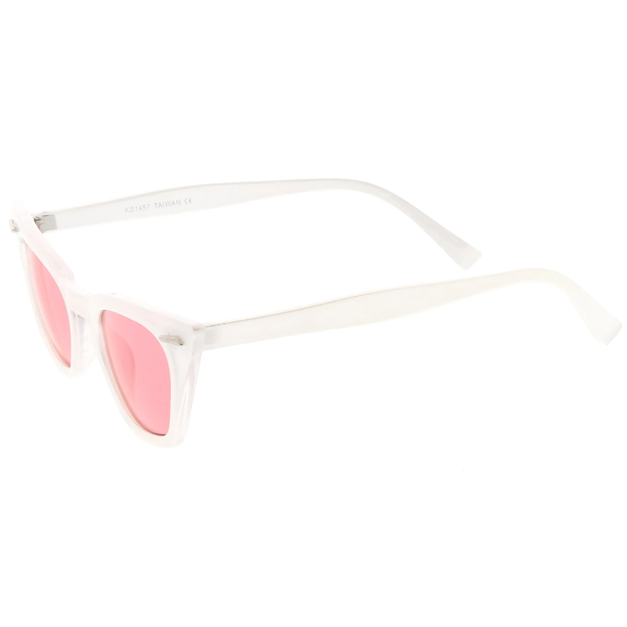 Women's Color Tone 90's Small Cat Eye Sunglasses C563