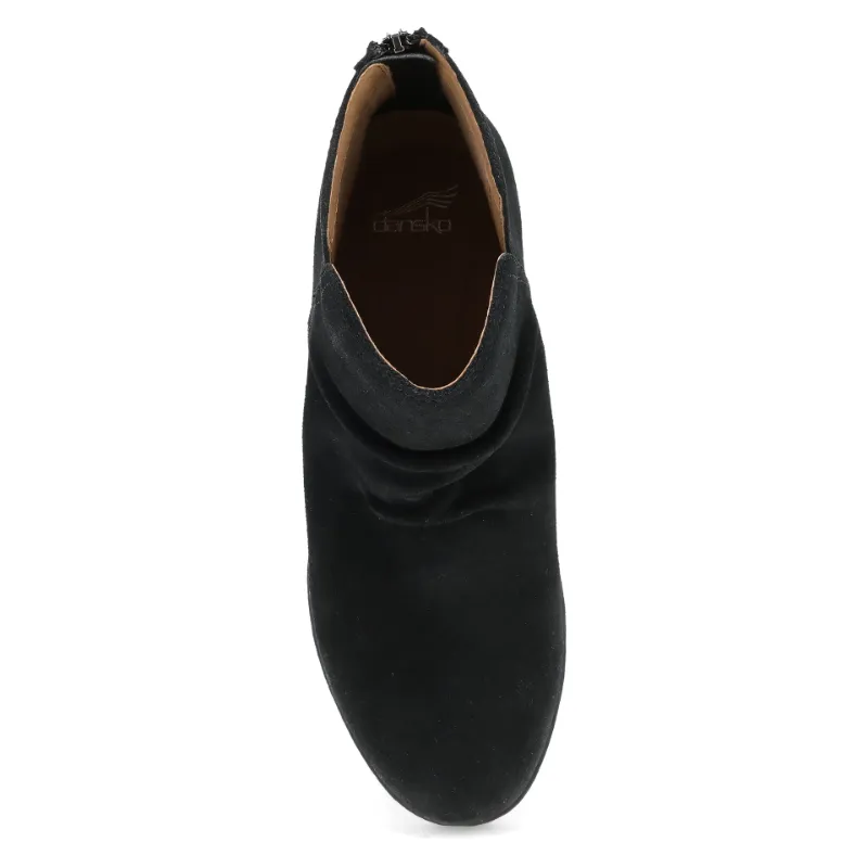 Women’s Dansko Stephanie – Black Waterproof Suede