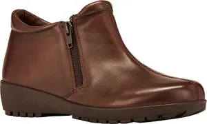 Women's Walking Cradles Zeno Bootie Brown Nappa Leather 6.5 N