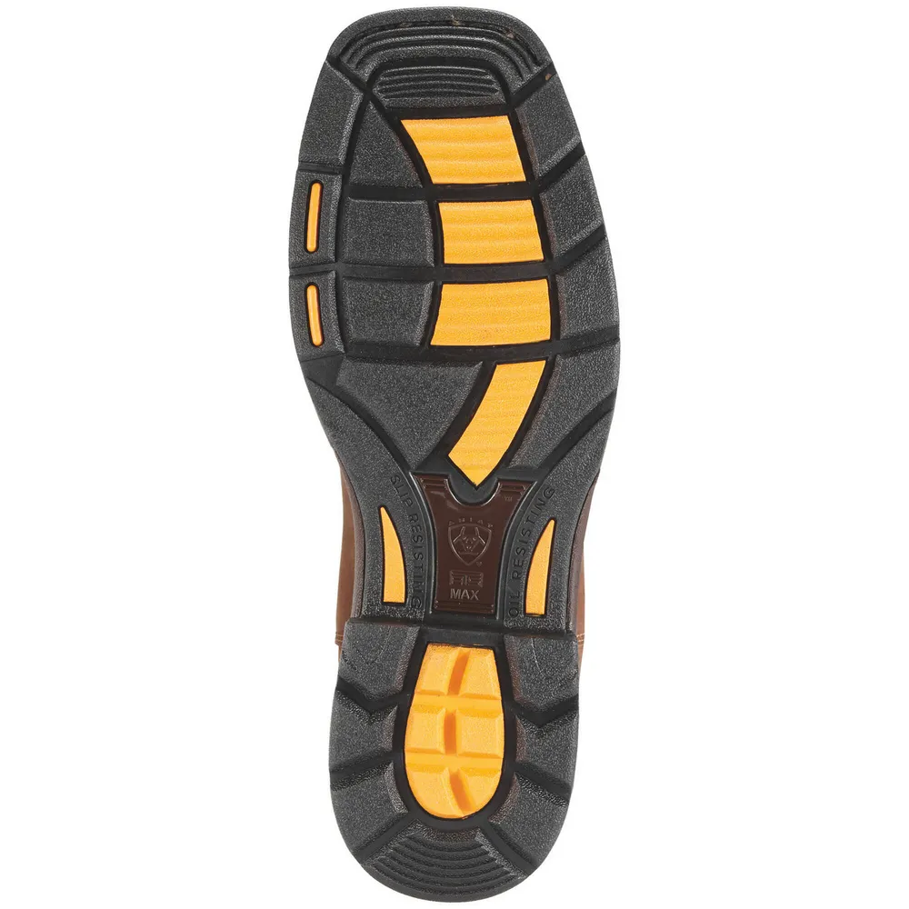 WORKHOG WIDE SQUARE STEEL TOE WATERPROOF BOOT - 200-Brown | Ariat 10010133
