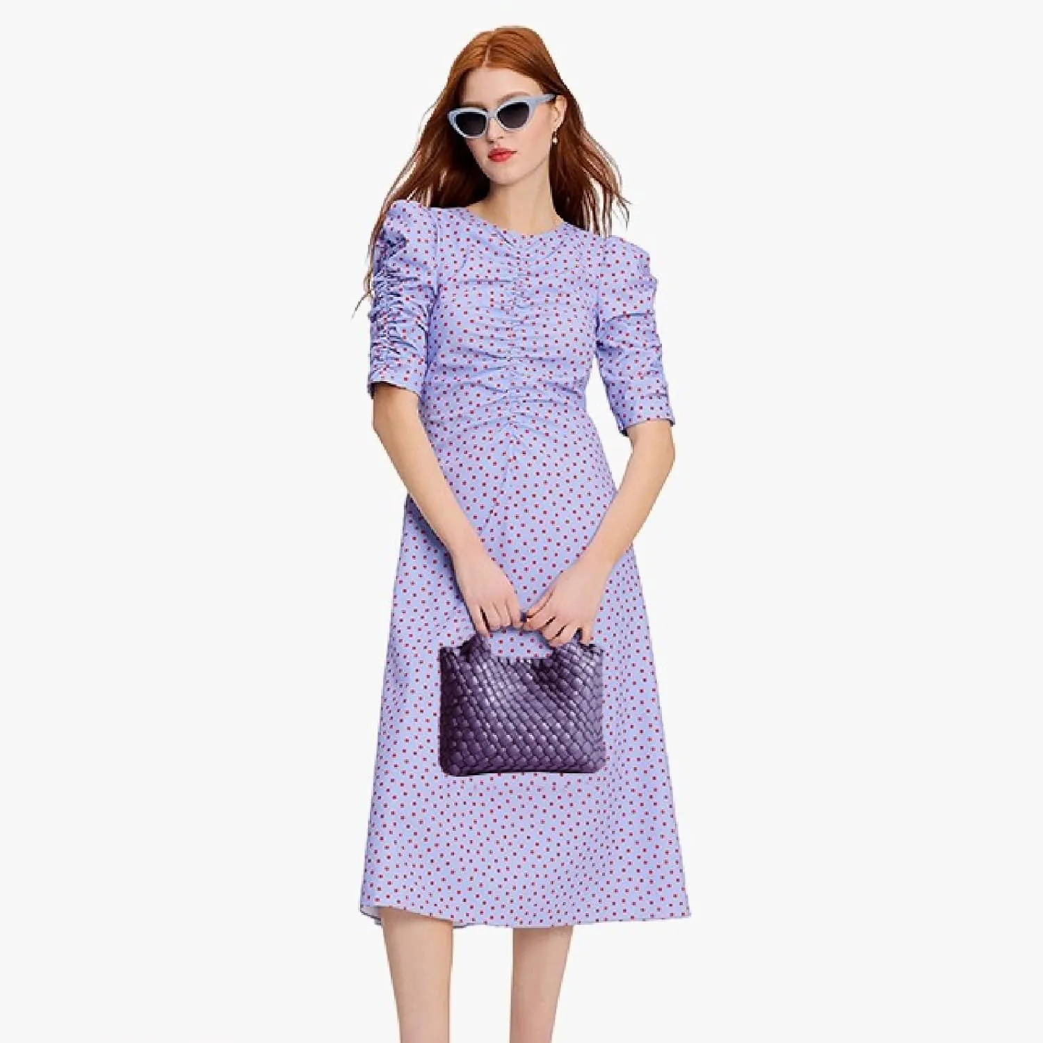 Woven Tote Bag for Women with Coin Purse, Foldable Chain Small Crossbody Handbags, Fashion Shoulder Bag, Hobo Satchel