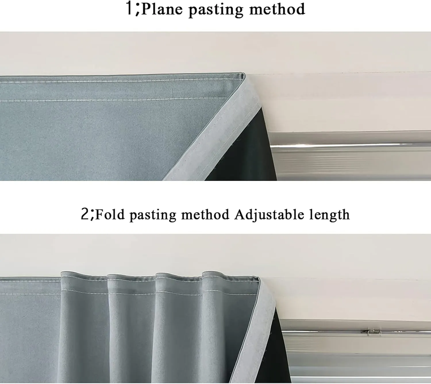 XISUNYA Travel Windows Blackout Curtain, Abstract Curtain Shades, Modern Waves Starfish Sandy Beach Aquatic Print Adjustable Temporary Blackout Shades,26W x40L Inch, for Bathroom Living Room Bedroom