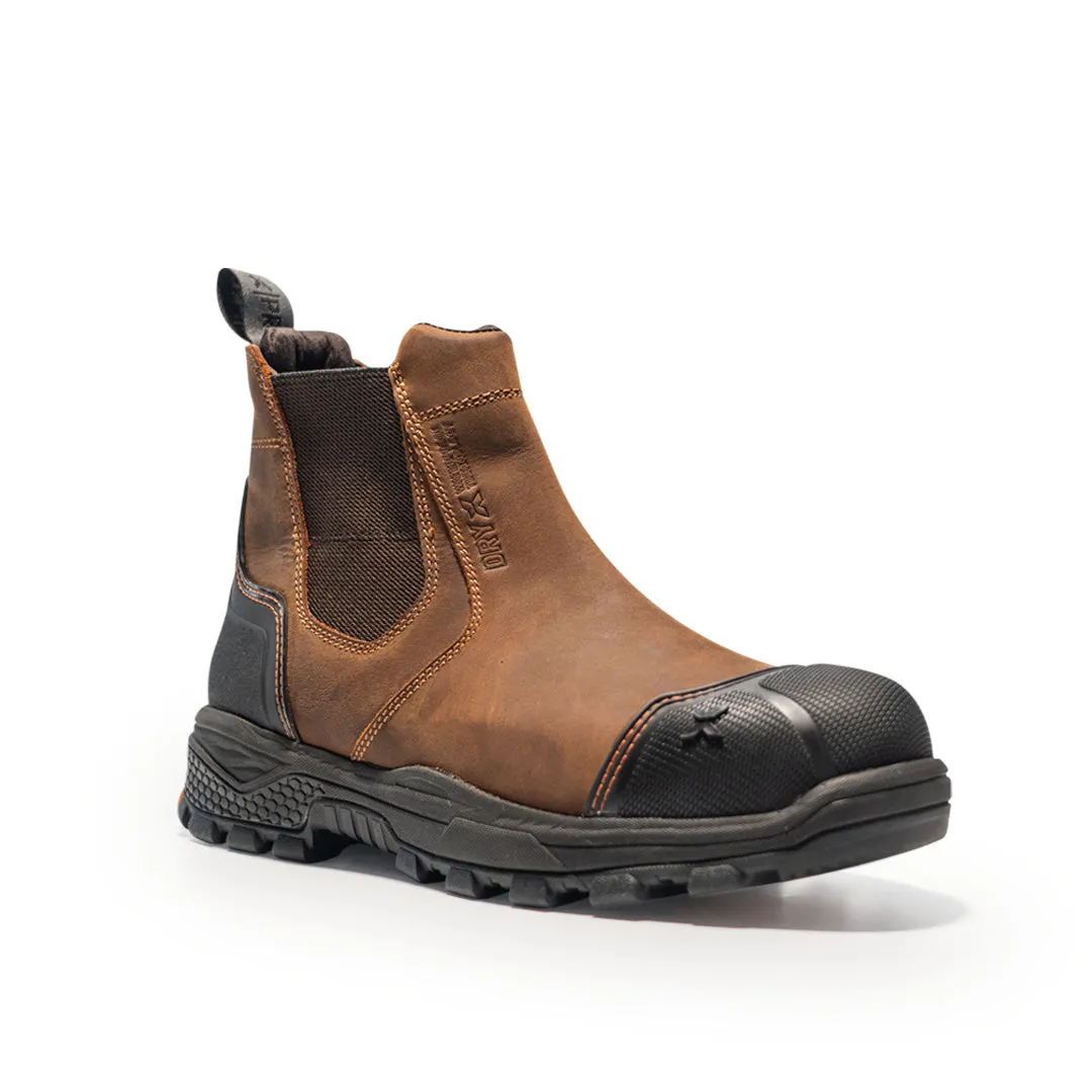 Xpert Pro Forge Waterproof S7L Safety Dealer Boot In Brown