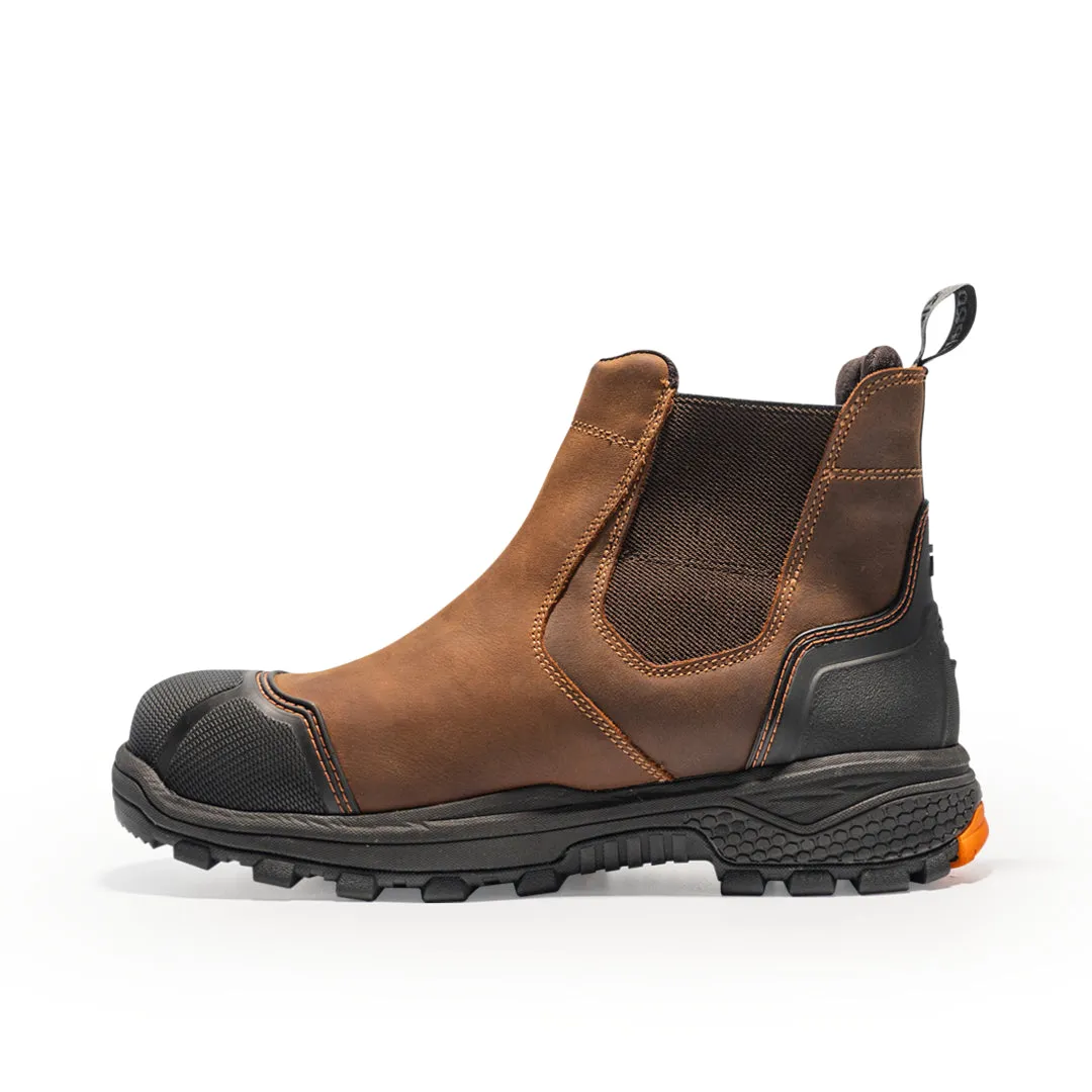 Xpert Pro Forge Waterproof S7L Safety Dealer Boot In Brown