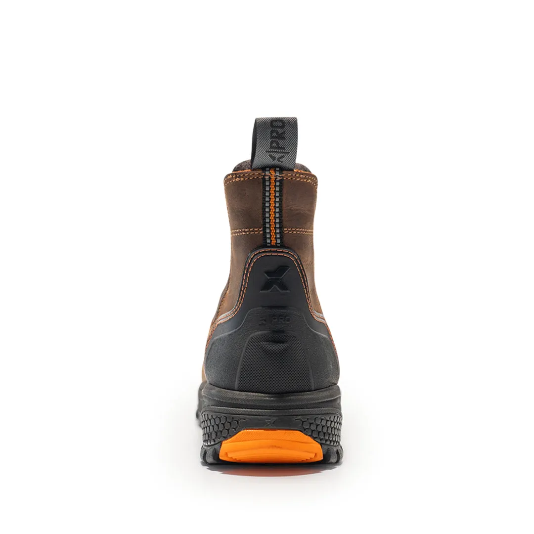 Xpert Pro Forge Waterproof S7L Safety Dealer Boot In Brown